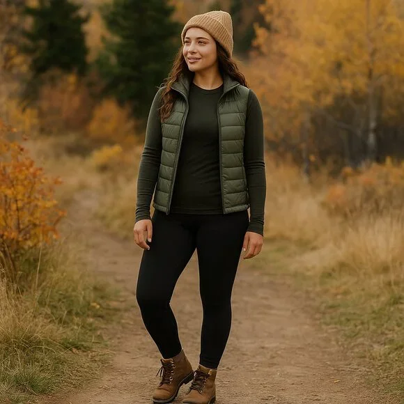 NWT Icebreaker 200 Oasis Leggings Size XL Black Merino Wool Stretch - Picture 1 of 6